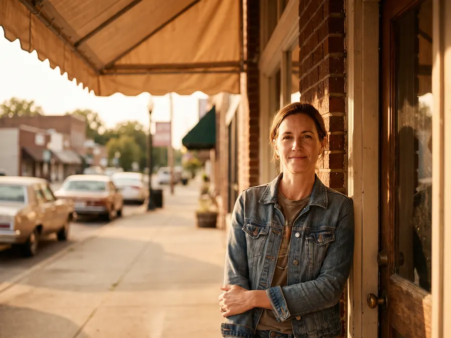 A small business owner in their shop
